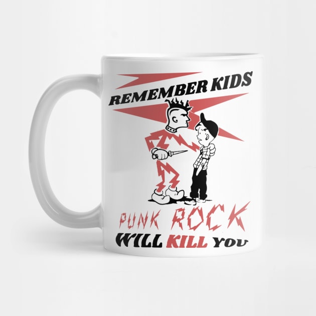 Punk Rock Will Kill You t shirt by TeeFection